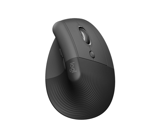 MOUSE LOGITECH ERGONÓMICO LIFT RIGHT VERTICAL WIRELESS BLACK