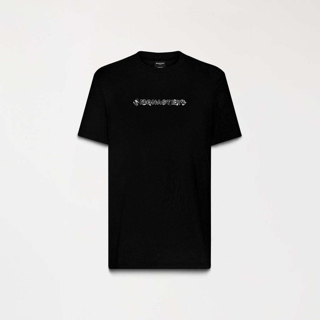LINEAR T-SHIRT MEN BLACK - Monastery | Tienda Oficial Colombia