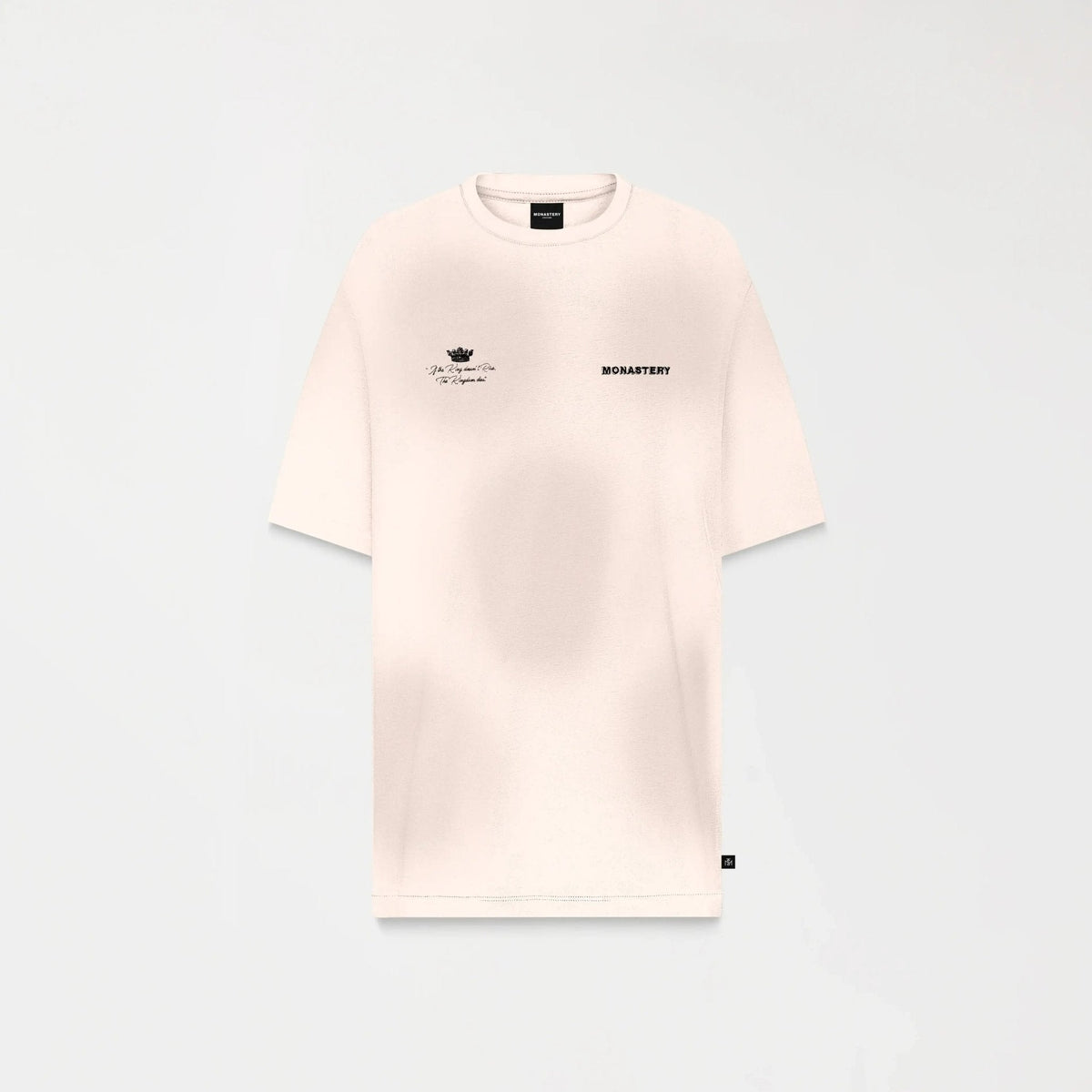 LOAN T - SHIRT OVERSIZED MEN WHITECAP GRAY - Monastery | Tienda Oficial Colombia