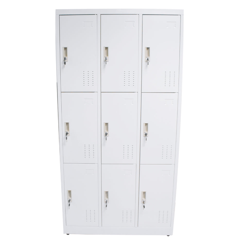 LOCKER STARKEN 9 PUERTAS EN POLYMETAL GRAY