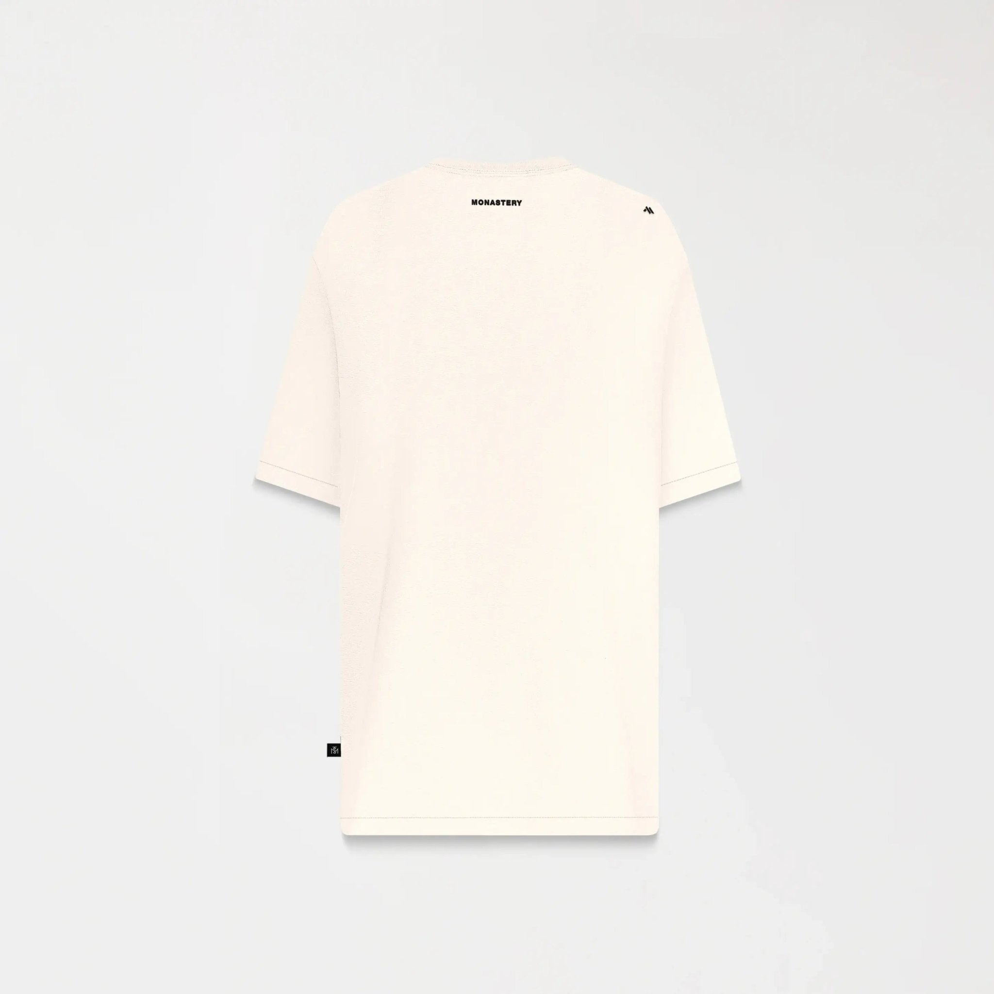 LUNO T - SHIRT OVERSIZED MEN BEIGE - Monastery | Tienda Oficial Colombia