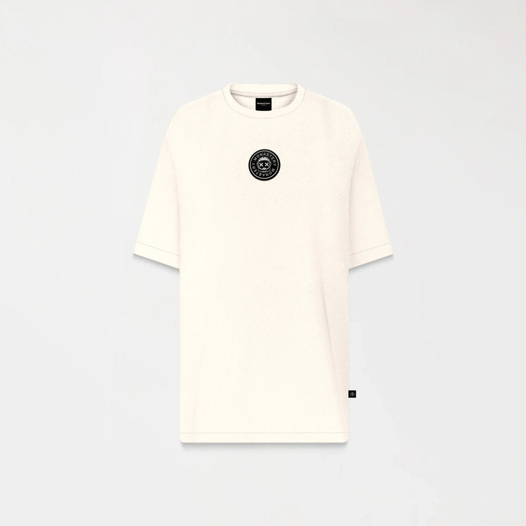 LUNO T - SHIRT OVERSIZED MEN BEIGE - Monastery | Tienda Oficial Colombia