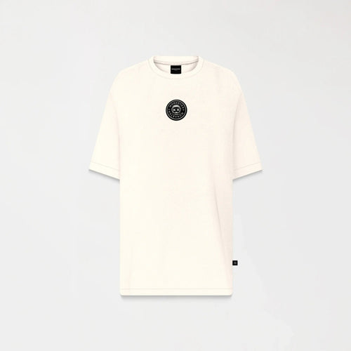 LUNO T - SHIRT OVERSIZED MEN BEIGE - Monastery | Tienda Oficial Colombia