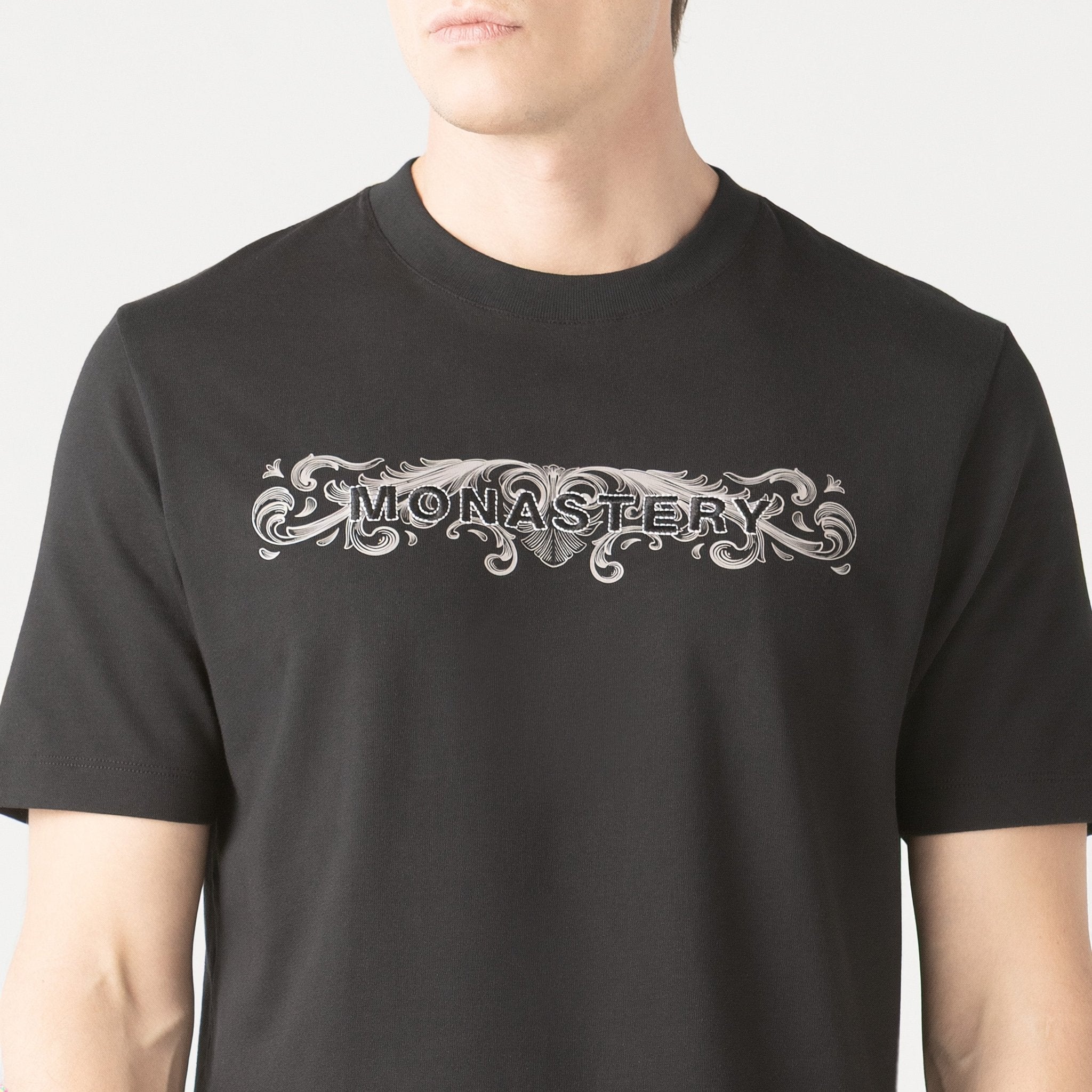 LUXX T - SHIRT MEN BLACK - Monastery | Tienda Oficial Colombia