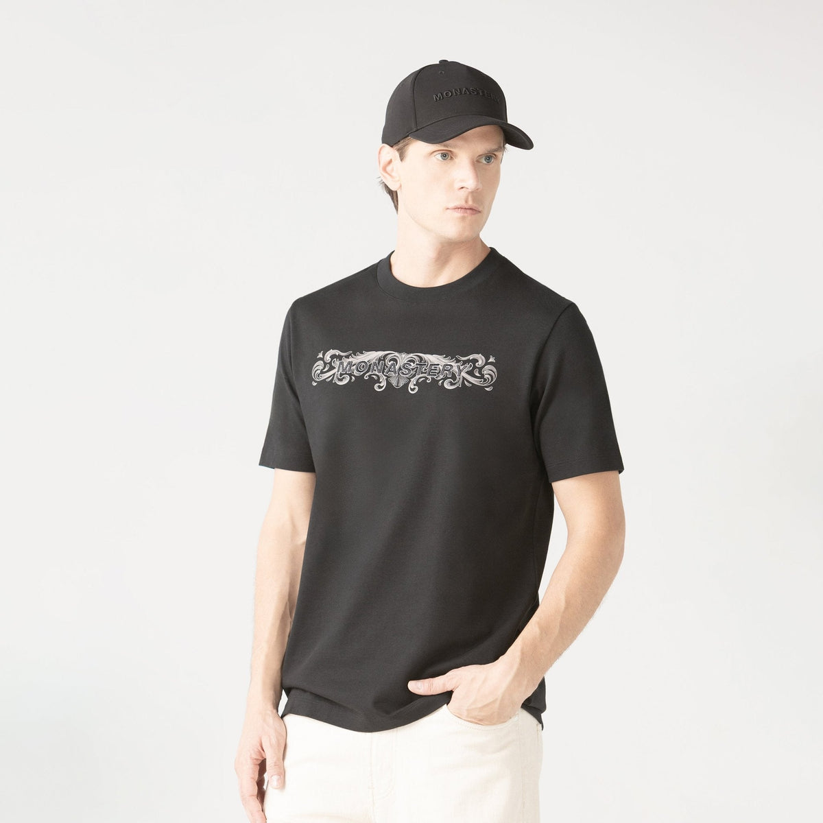 LUXX T - SHIRT MEN BLACK - Monastery | Tienda Oficial Colombia