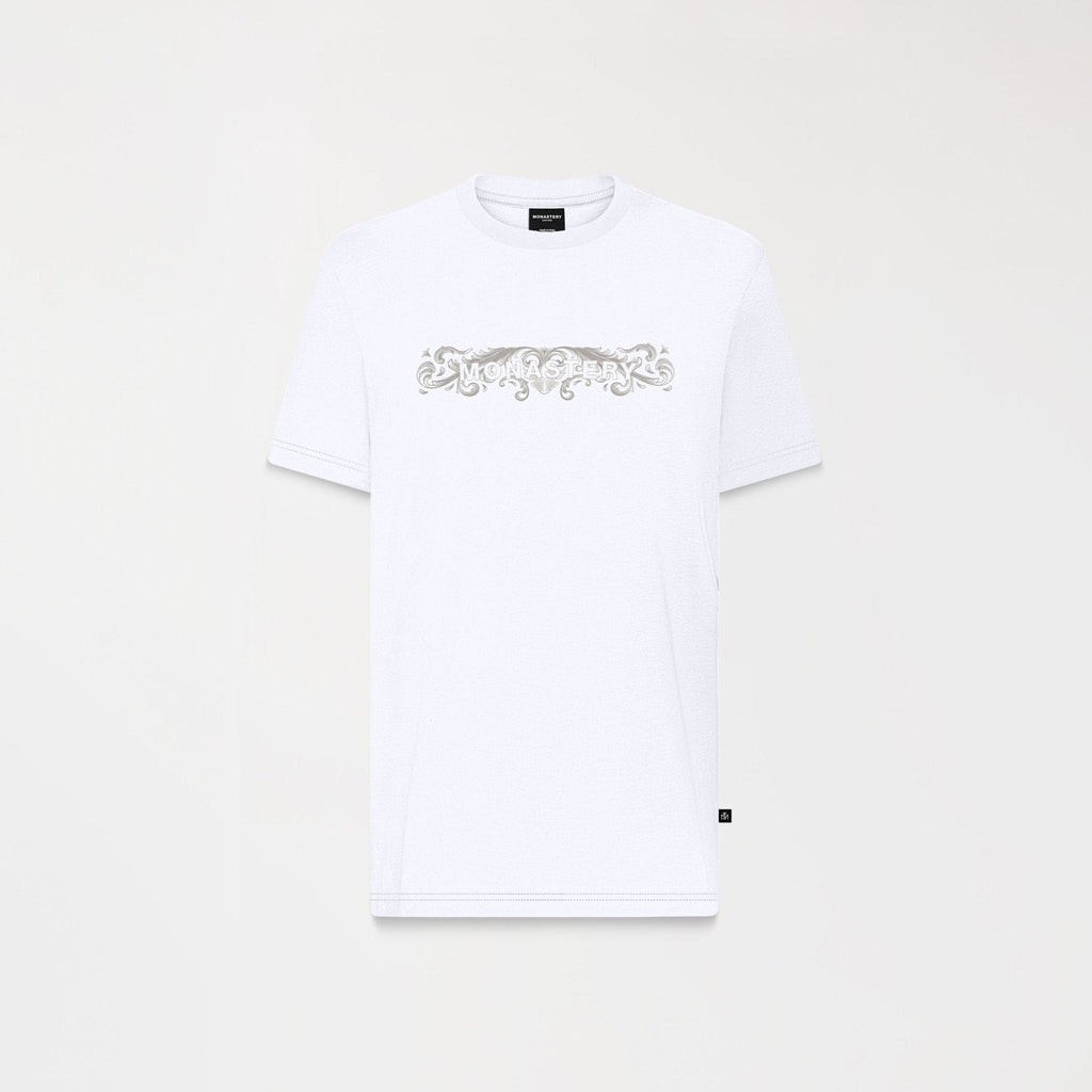 LUXX T - SHIRT MEN WHITE - Monastery | Tienda Oficial Colombia