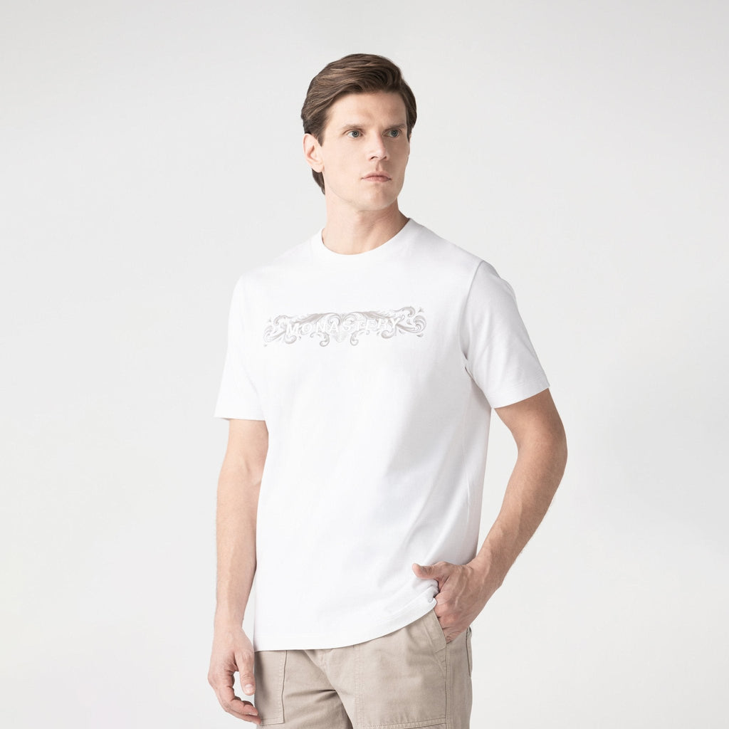 LUXX T - SHIRT MEN WHITE - Monastery | Tienda Oficial Colombia