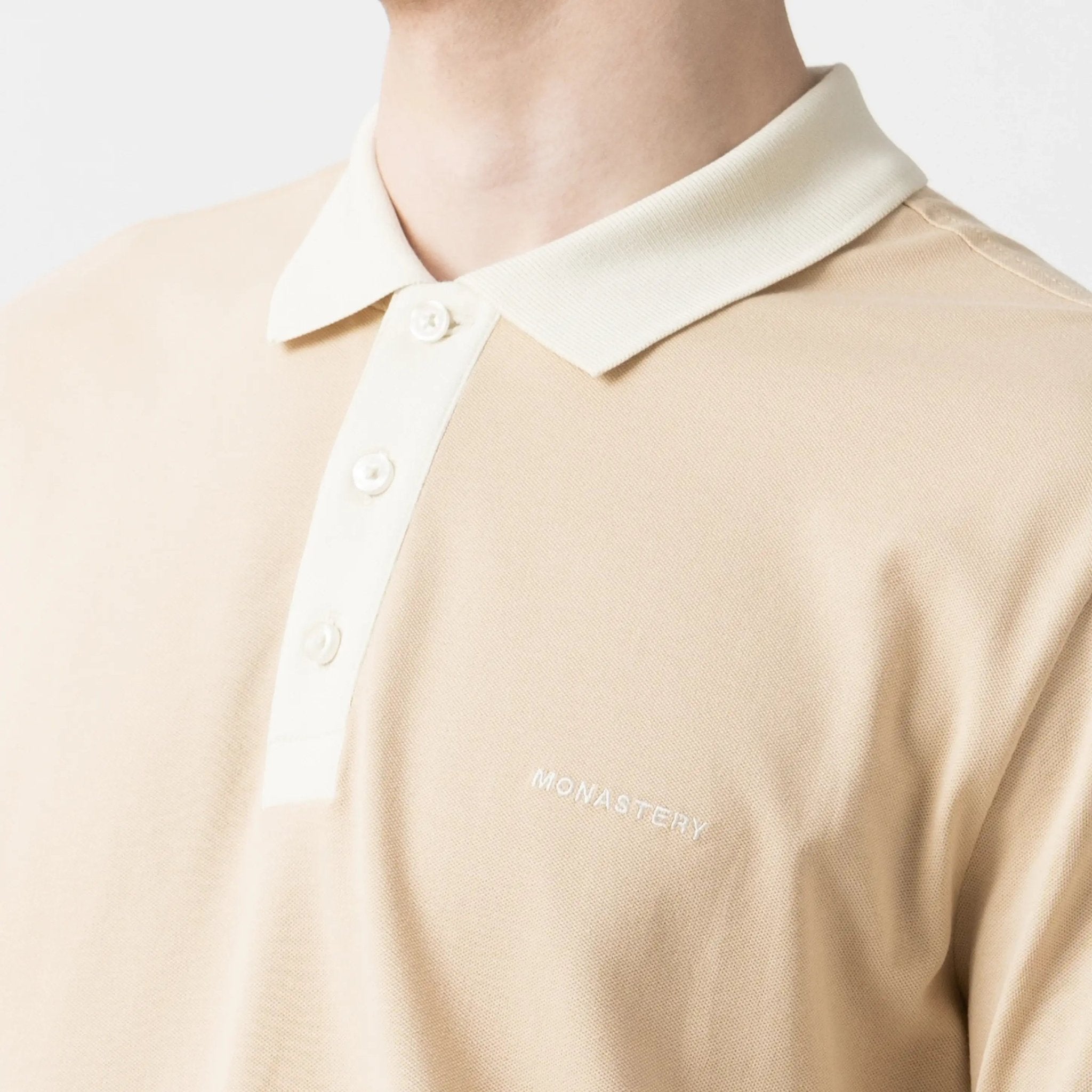 LYKOS POLO MEN IRISH CREAM - Monastery | Tienda Oficial Colombia