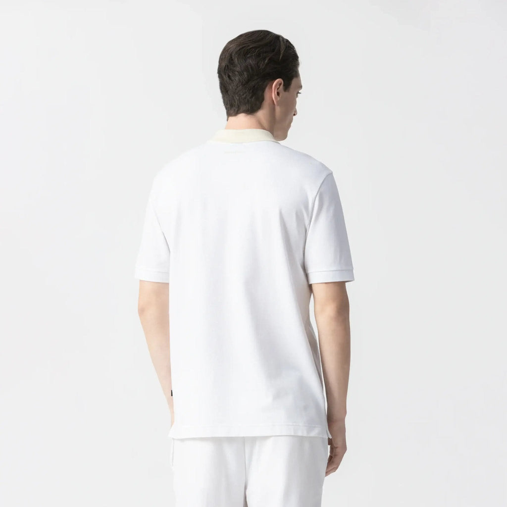 LYKOS POLO MEN WHITE - Monastery | Tienda Oficial Colombia