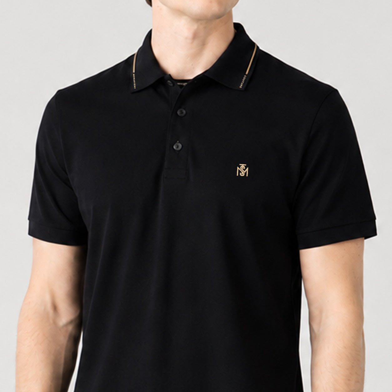LYOD POLO MEN BLACK - Kliquea