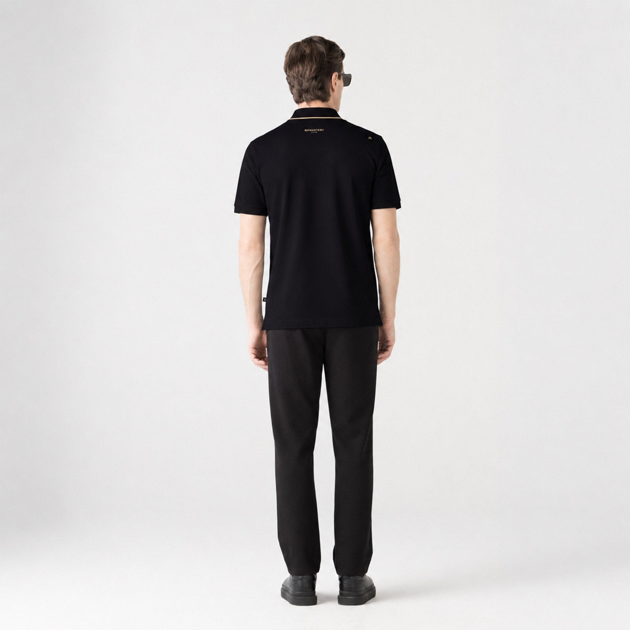 LYOD POLO MEN BLACK - Kliquea