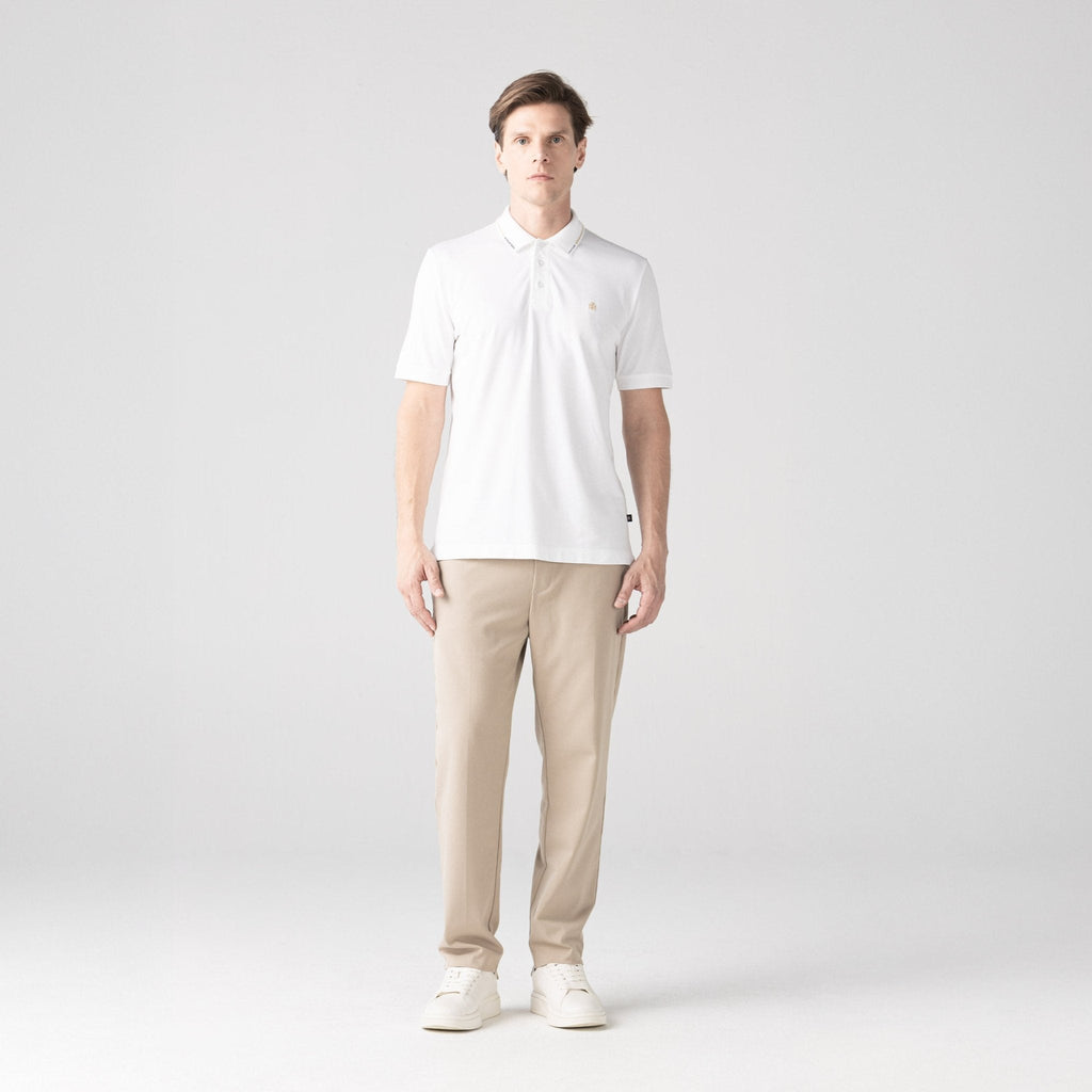 LYOD POLO MEN WHITE - Monastery | Tienda Oficial Colombia
