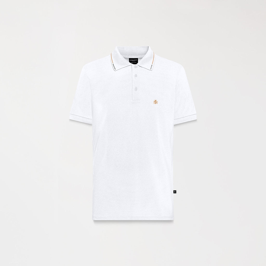LYOD POLO MEN WHITE - Monastery | Tienda Oficial Colombia