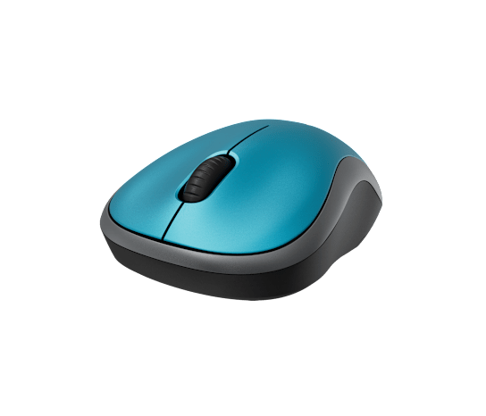 MOUSE LOGITECH M185 WIRELESS BLUE