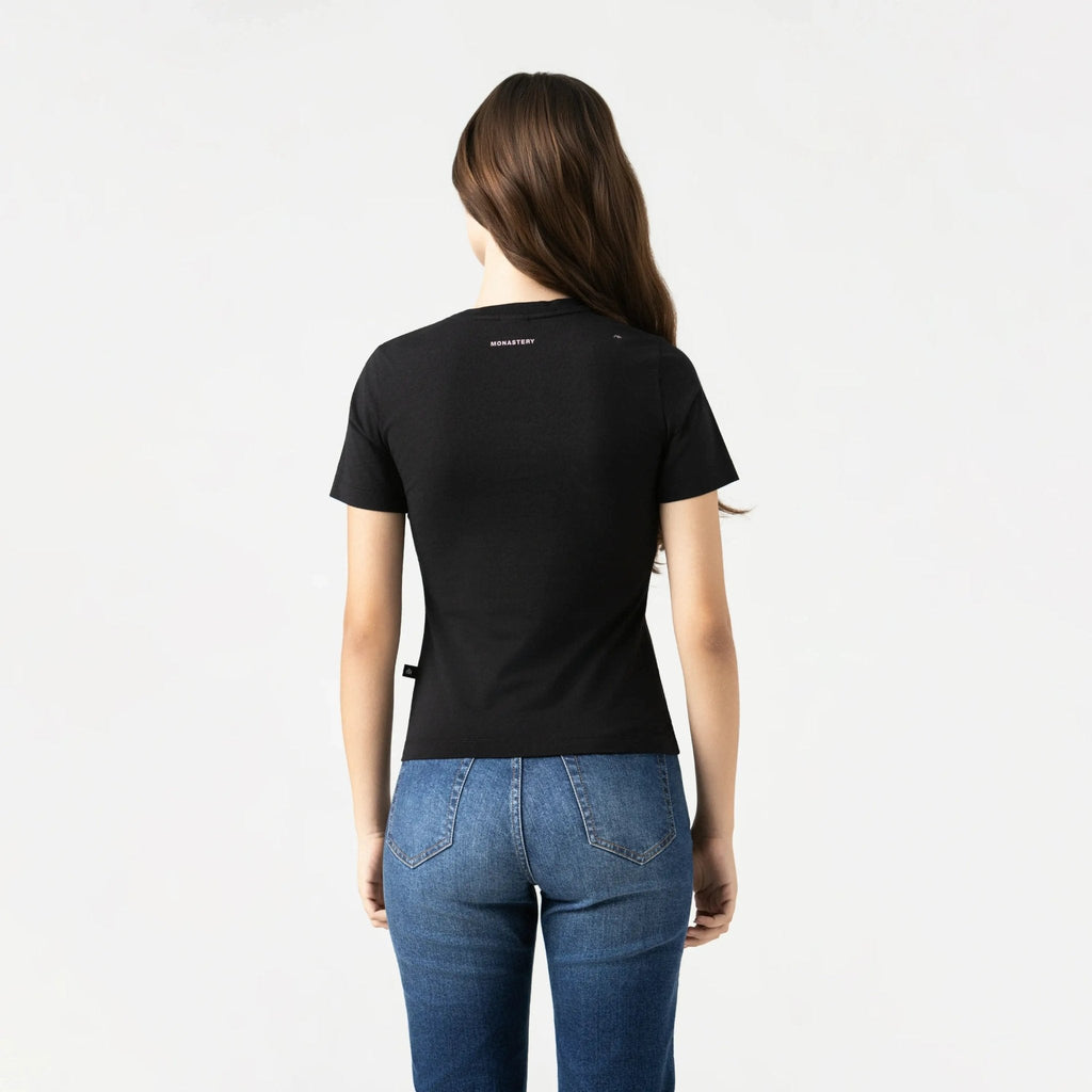MAEL T - SHIRT WOMEN BLACK - Monastery | Tienda Oficial Colombia