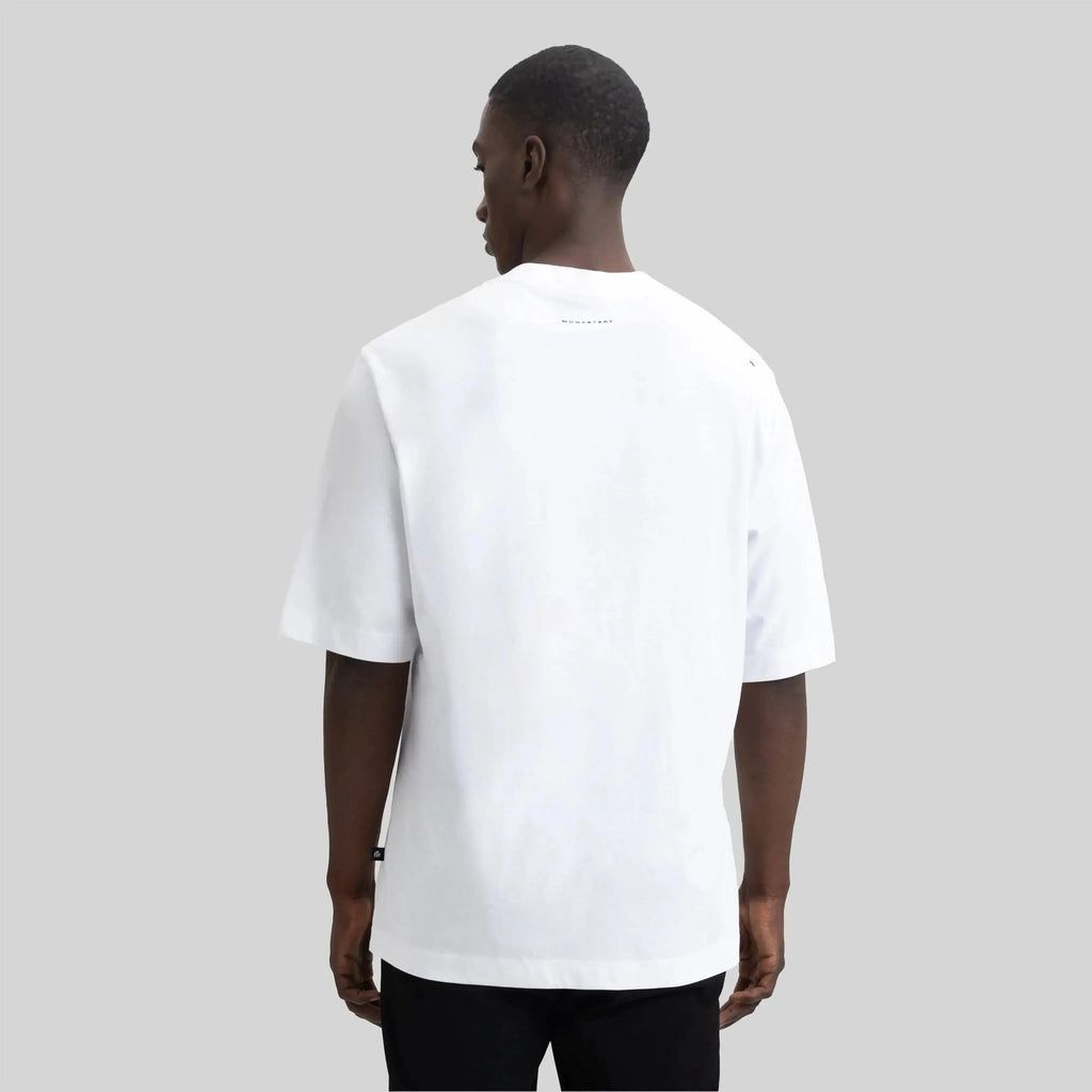 MANSELL T-SHIRT OVERSIZED WHITE - Monastery | Tienda Oficial Colombia