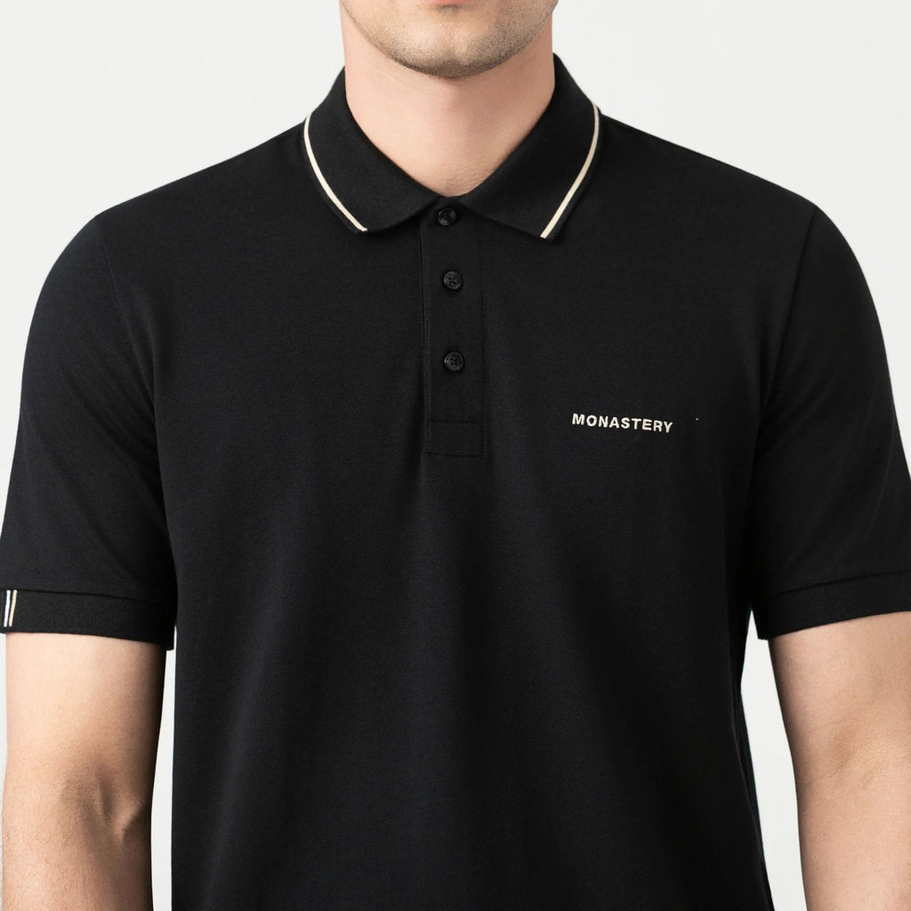 MARENGO POLO MEN BLACK - Monastery | Tienda Oficial Colombia