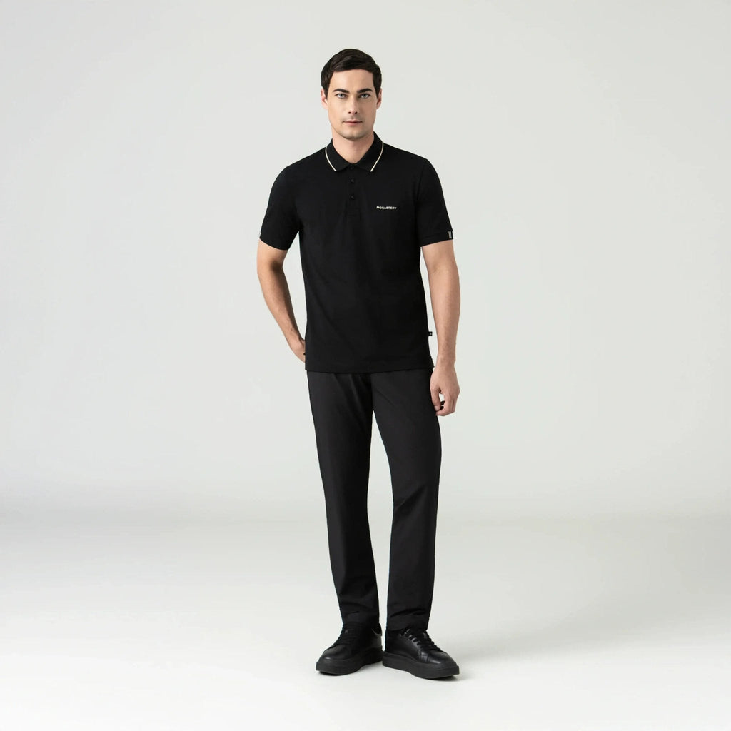 MARENGO POLO MEN BLACK - Monastery | Tienda Oficial Colombia