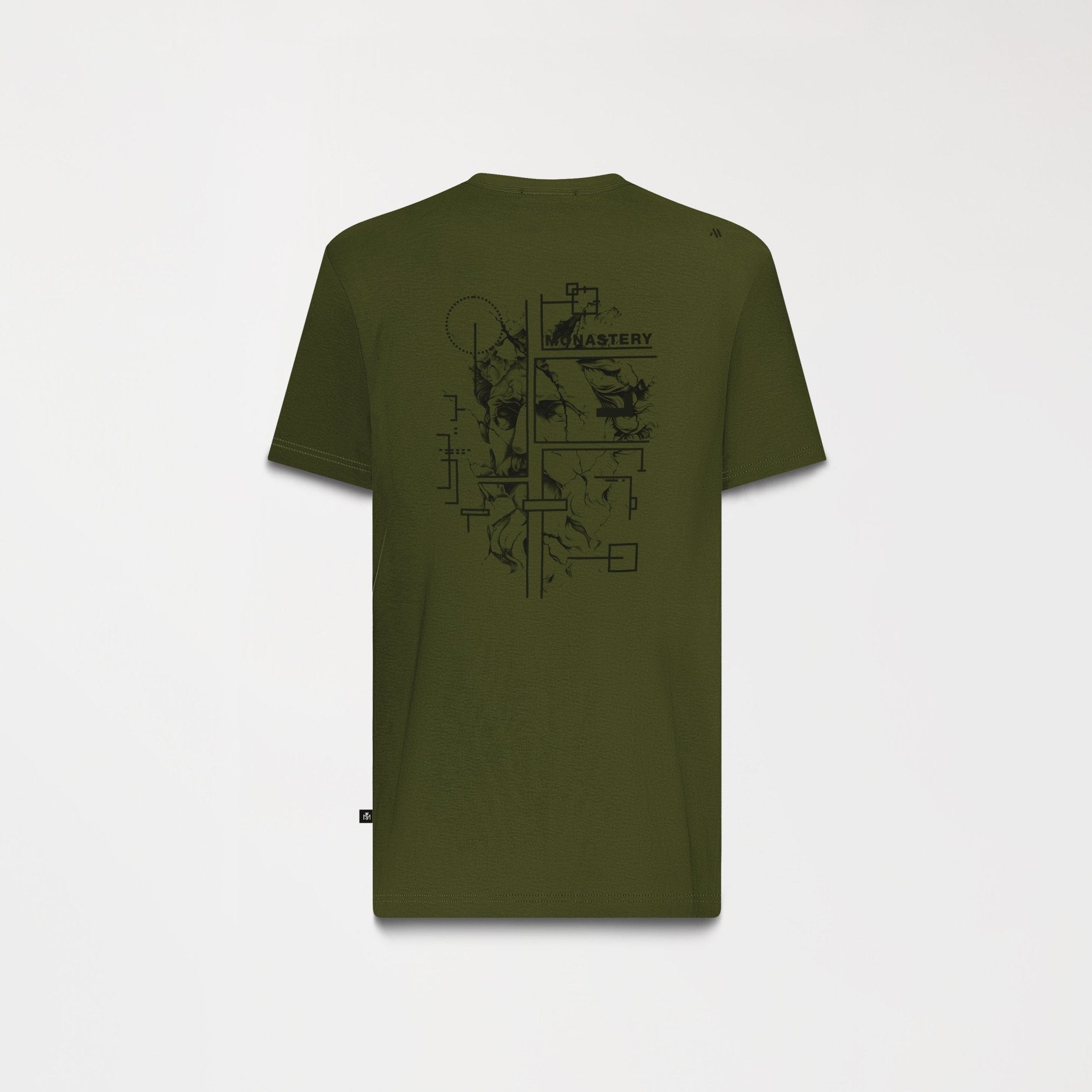 MARS T - SHIRT MEN GREEN - Monastery | Tienda Oficial Colombia