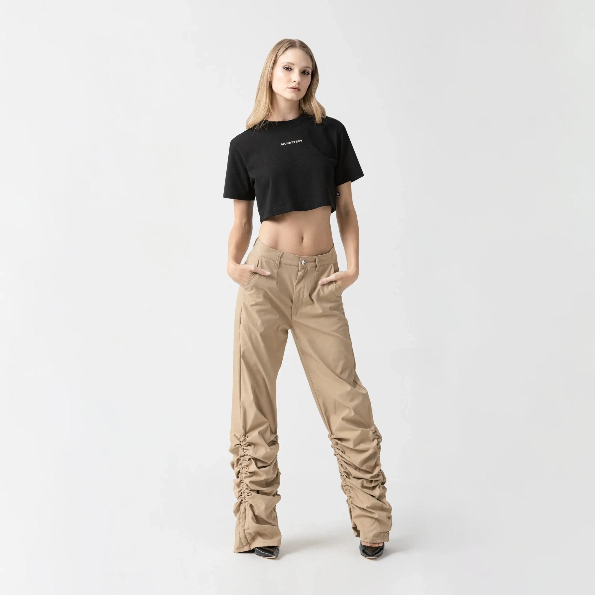 MED CROP TOP WOMEN BLACK - Monastery | Tienda Oficial Colombia