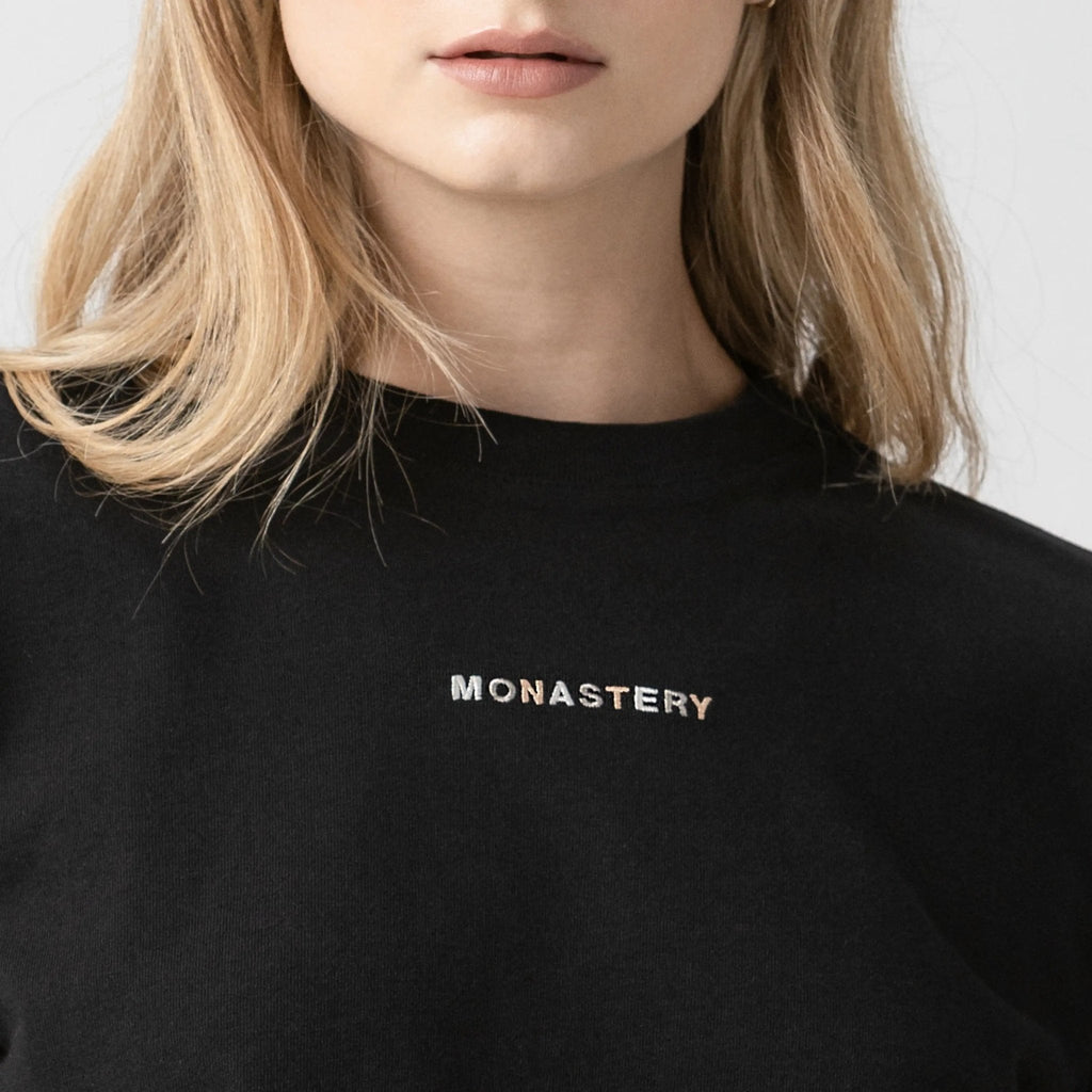 MED CROP TOP WOMEN BLACK - Monastery | Tienda Oficial Colombia