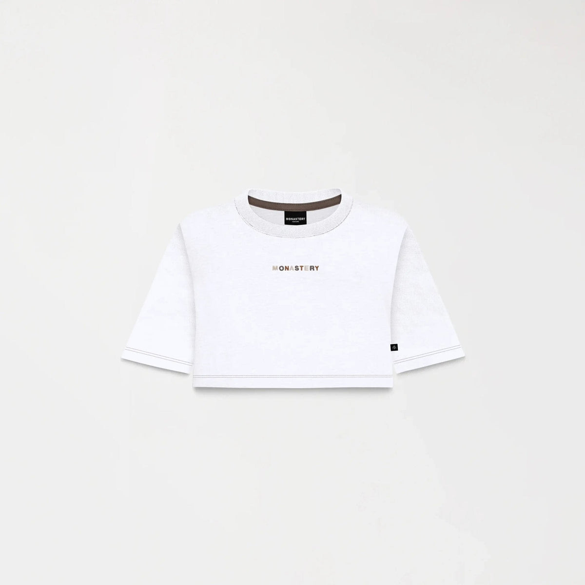 MED CROP TOP WOMEN WHITE - Monastery | Tienda Oficial Colombia