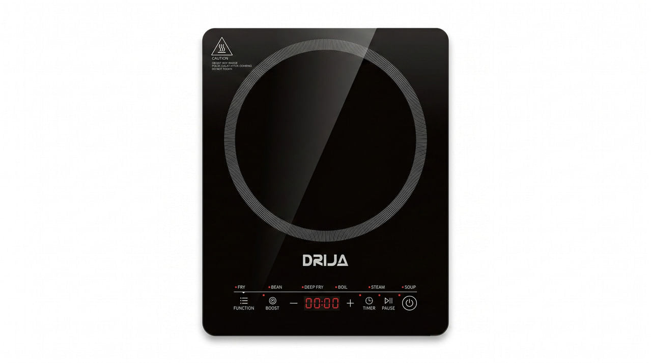 ESTUFA TOPE 28CMS VITROCERAMICA INDUCCION DRIJA