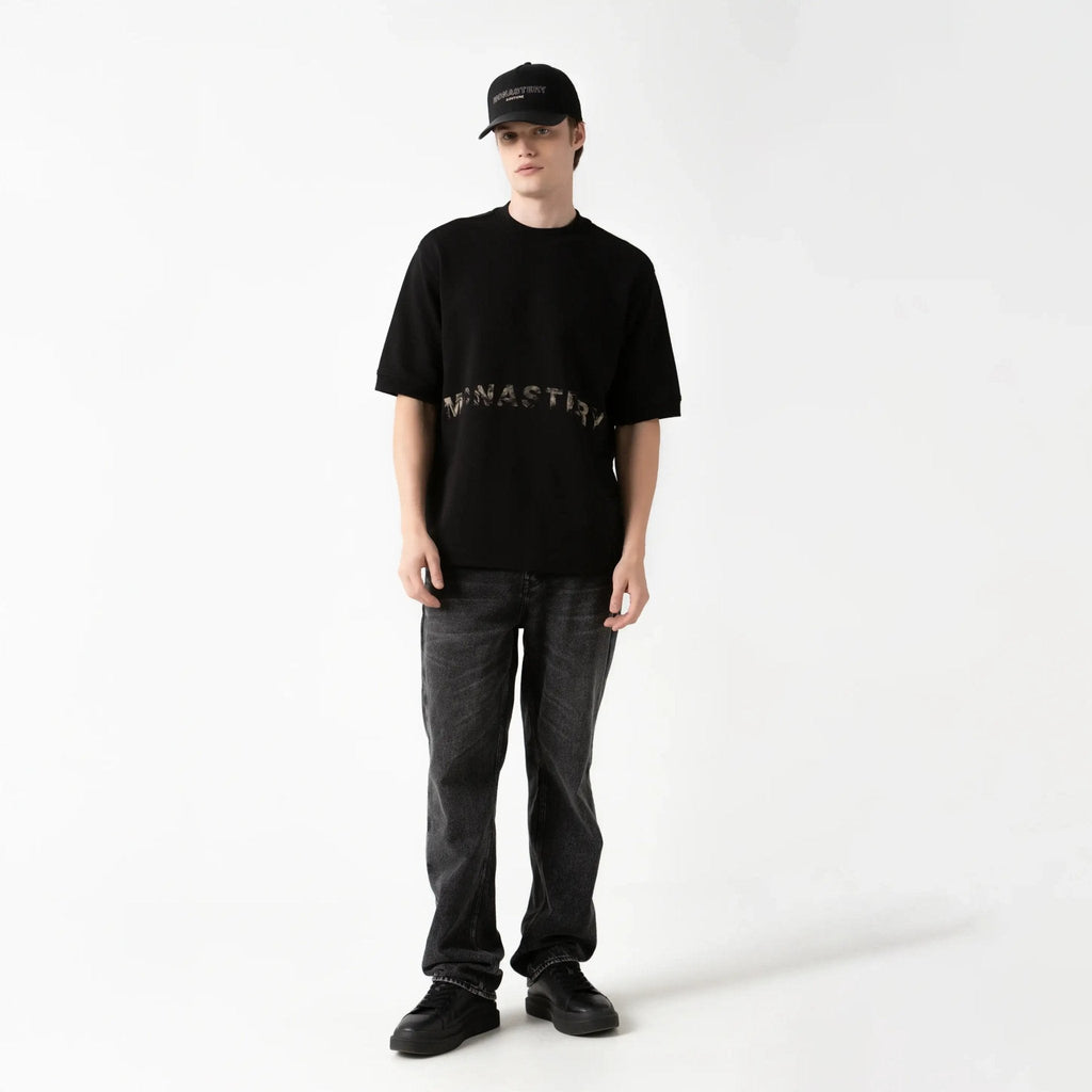 MEMPHIS T - SHIRT OVERSIZED MEN BLACK - Monastery | Tienda Oficial Colombia