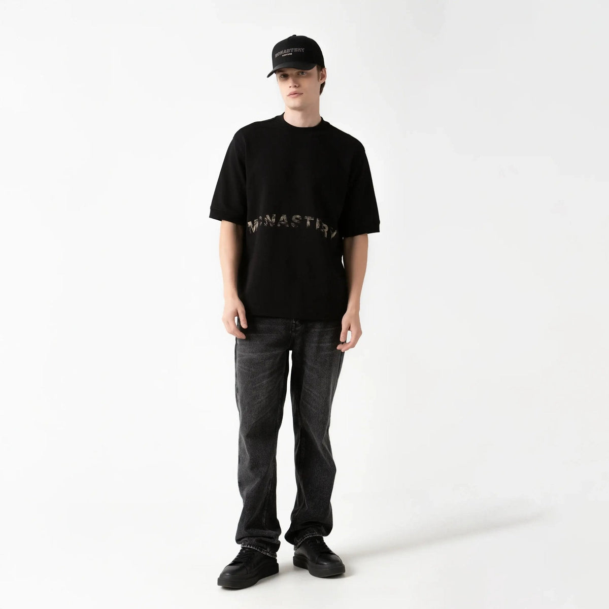 MEMPHIS T - SHIRT OVERSIZED MEN BLACK - Monastery | Tienda Oficial Colombia