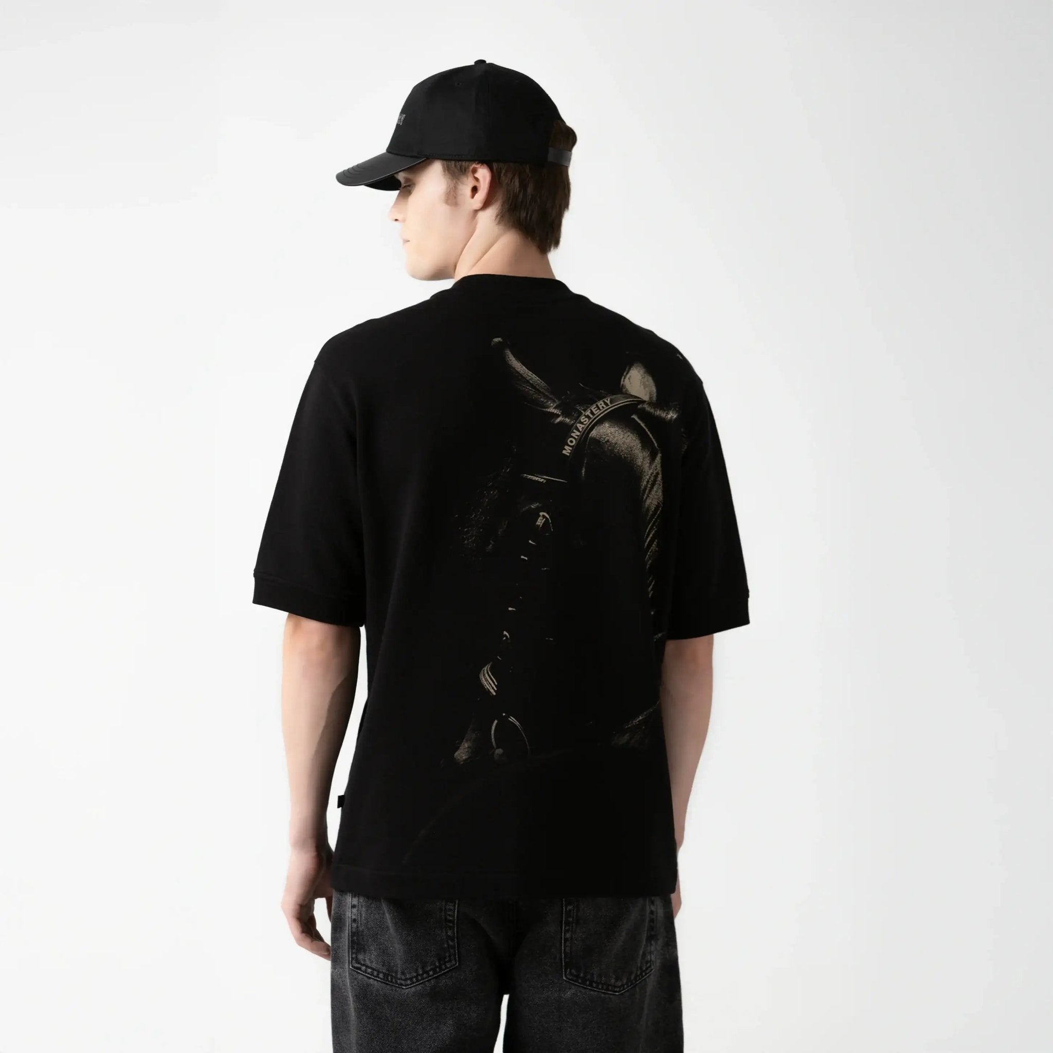 MEMPHIS T - SHIRT OVERSIZED MEN BLACK - Monastery | Tienda Oficial Colombia
