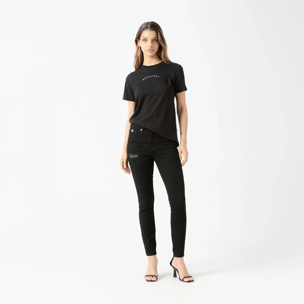 MERLE T - SHIRT WOMEN BLACK - Monastery | Tienda Oficial Colombia