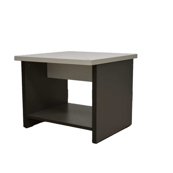 MESA AUXILIAR STARKEN 50CM MELAMINE WHITEGREY