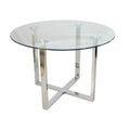 MESA DE CONFERENCIA STARKEN GLASS TOP CLEAR