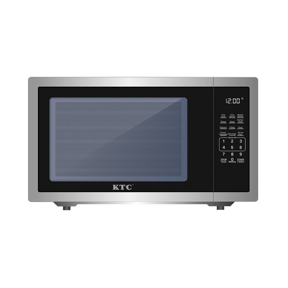 MICROONDAS KTC 900W SILVERBLACK
