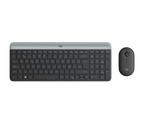 TECLADO/MOUSE LOGITECH MK470 SLIM SPA WIRELESS BLACK GRAPHITE