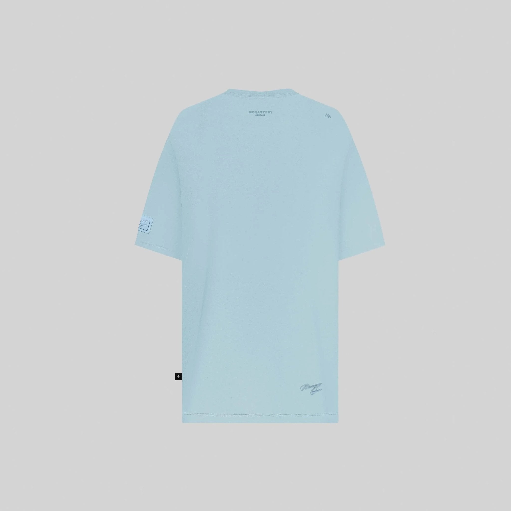 MORESTO BLUE T-SHIRT OVERSIZED - Monastery | Tienda Oficial Colombia