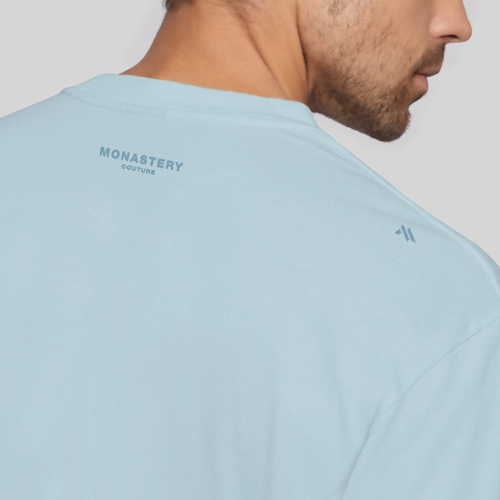 MORESTO BLUE T-SHIRT OVERSIZED - Monastery | Tienda Oficial Colombia