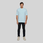 MORESTO BLUE T-SHIRT OVERSIZED - Monastery | Tienda Oficial Colombia