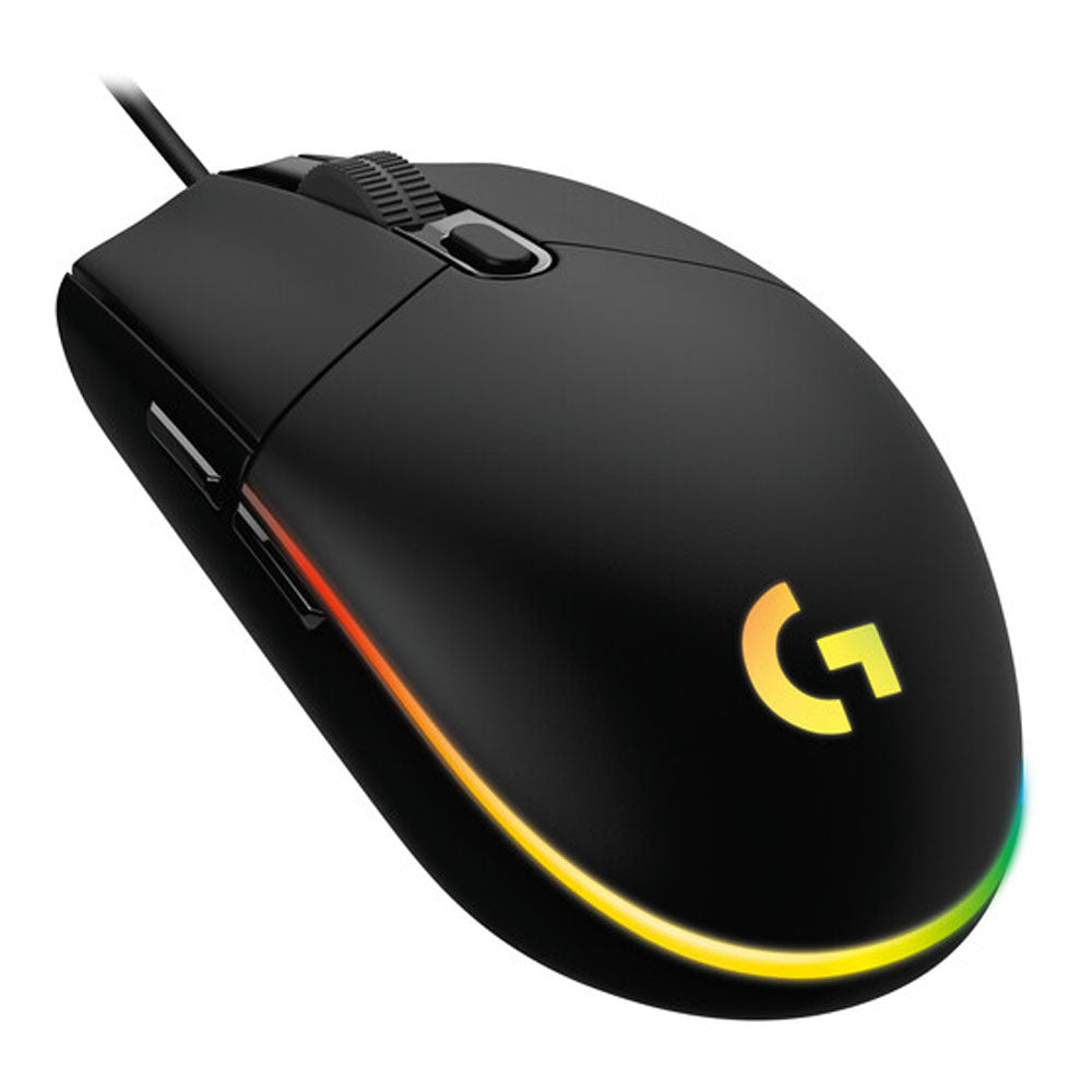 MOUSE GAMING LOGITECH G203 LIGHTSYNC USB BLACK