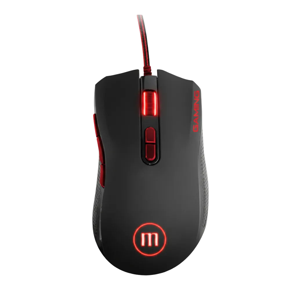 MOUSE GAMING MAXELL CAMOWRMXG USB BLACK
