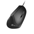 MOUSE KLIPX ERGONMICO VERTICAL 10001600 DPI USB BLACK