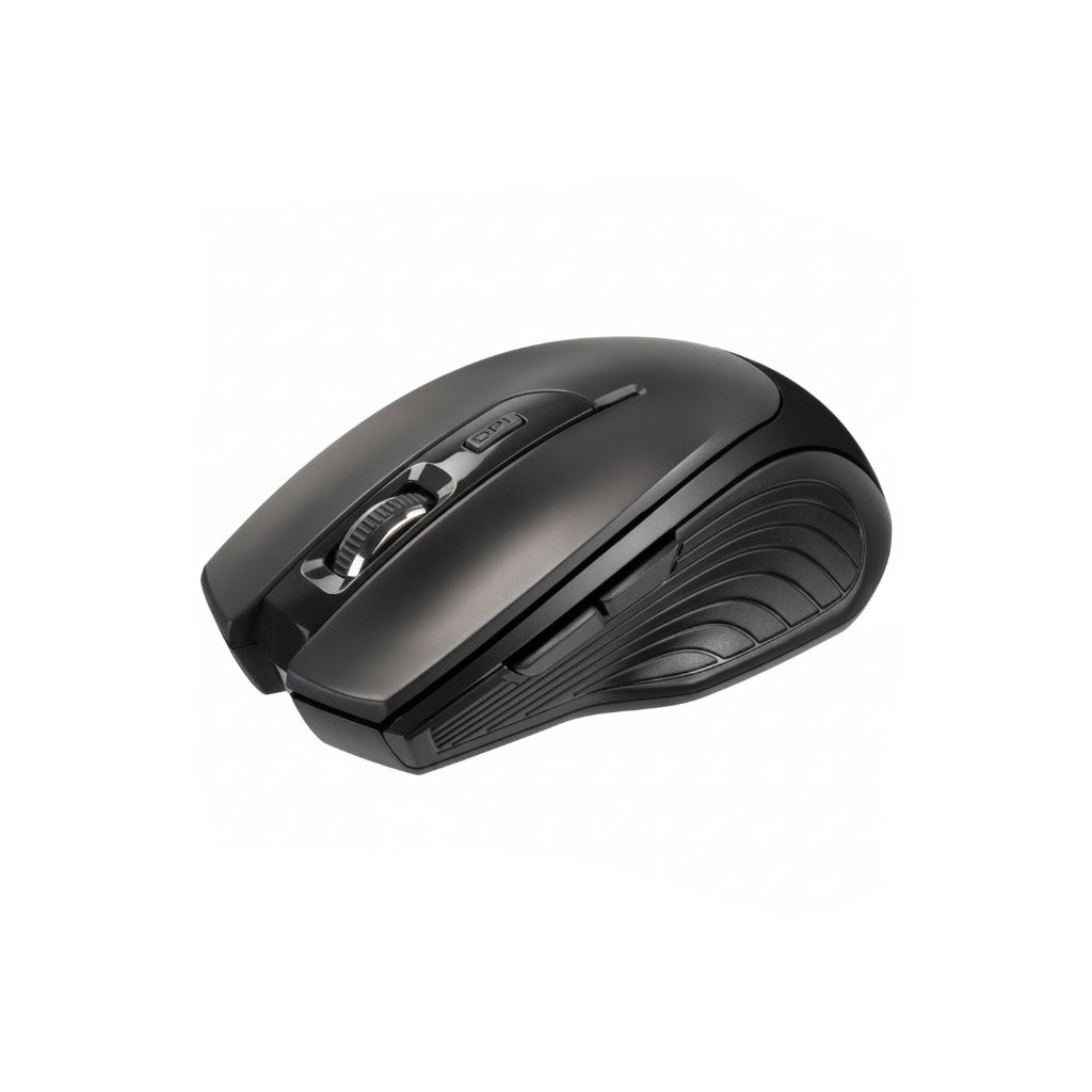 MOUSE KLIPX PTICO VORTEX WIRELESS BLACK