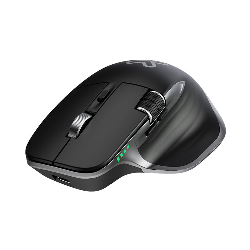 MOUSE KLIPX THUMBGLIDE RECHARG WIRELESS BLACK