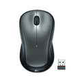 MOUSE LOGITECH M185 WIRELESS DARK SILVER