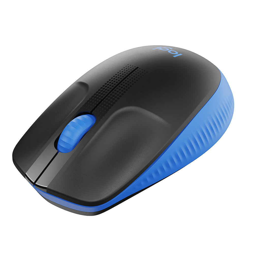 MOUSE LOGITECH M190 FULLSIZE WIRELESS BLUE