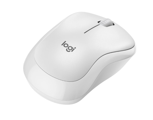 MOUSE LOGITECH M240 SILENT WIRELESS WHITE