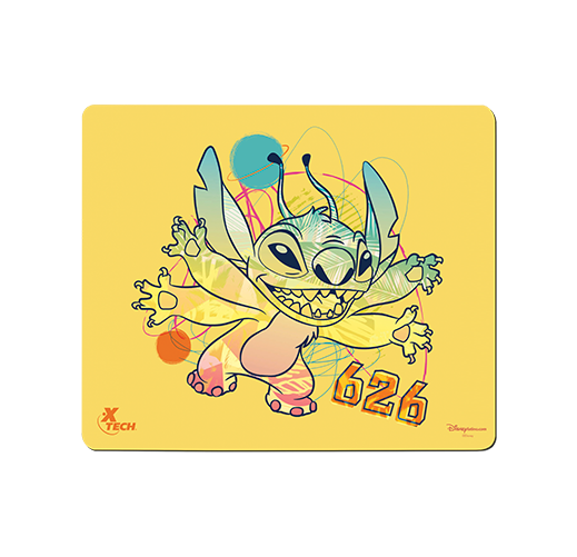 MOUSE PAD XTECH STITCH YELLOW