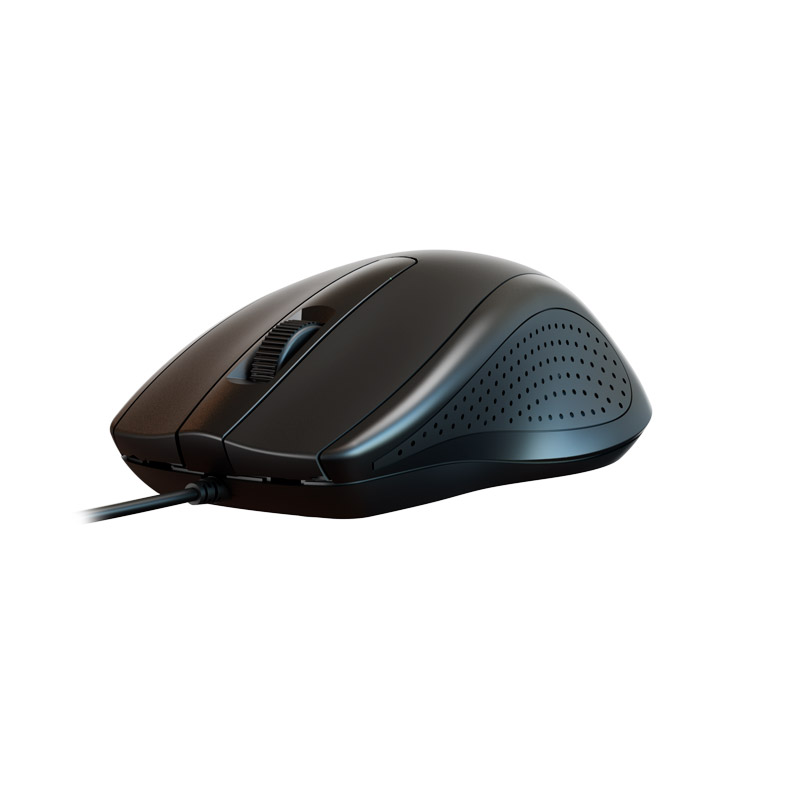 MOUSE XTECH PTICO 3D USB BLACK