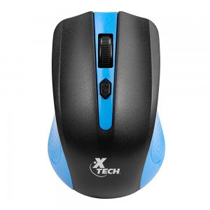 MOUSE XTECH PTICO GALOS WIRELESS BLUE