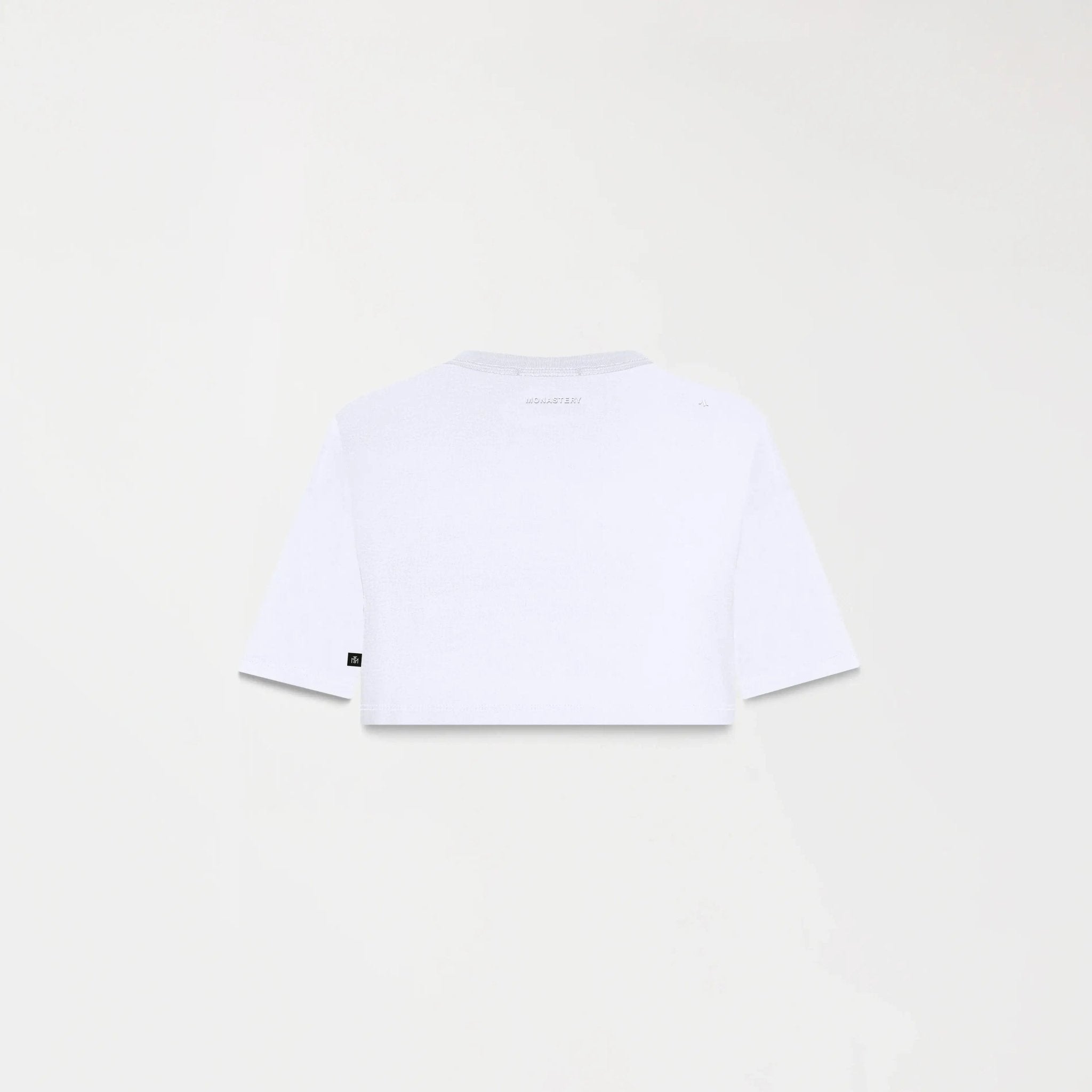 NAIA CROP TOP WOMEN WHITE - Monastery | Tienda Oficial Colombia